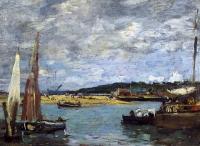 Boudin, Eugene - The Ferry to Deauville